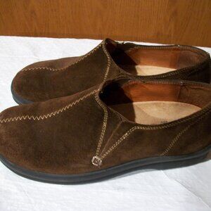 Birkenstock Brown Suede Loafers
